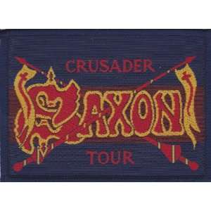  Saxon Rock Music Patch   Crusader Tour 