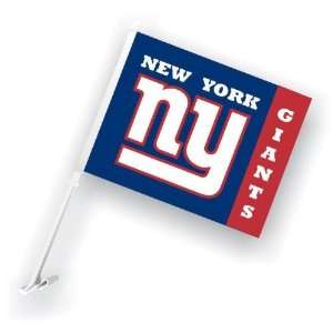    98975   New York Giants Car Flag W/Wall Brackett