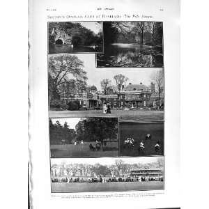   1901 POLO HORSES RANELAGH BARNES BRAITHWAITE THEATRE