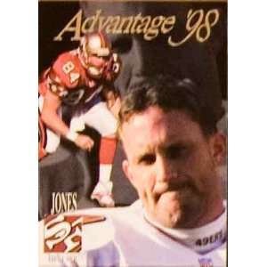  1997 Brent Jones Advantage 98 GOLD Football Collectors 