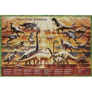   Safari 294221 Dawn Of The Dinosaurs Poster   Pack Of 3