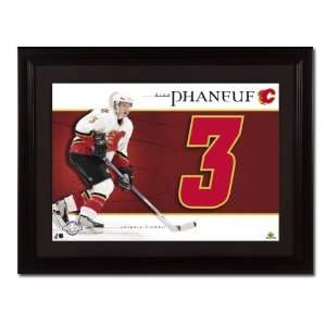 Dion Phaneuf Calgary Flames Unsigned Jersey Numbers Piece