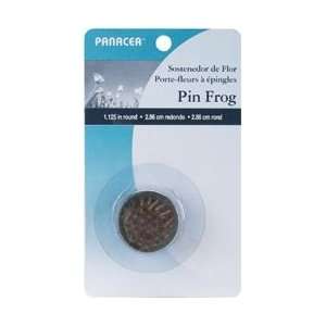  Panacea Pin Frog 1 1/8 Round 1/Pkg Green; 3 Items/Order 