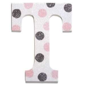  Playful Polka Dot Glitter Wall Letters Baby