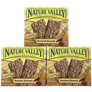 Nature Valley Roasted Almond Granola Bars, 0.74 oz, 3 ct (Quantity of 