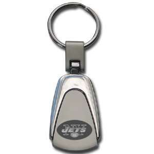  New York Jets Key Ring w/Laser Etched Team Logo   NFL 