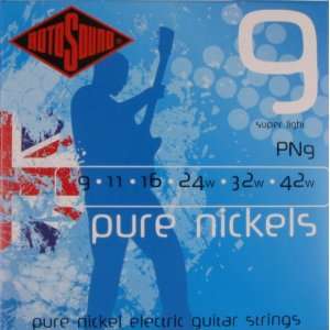  RotoSound Electric Pure Nickel, .009   .042, PN9 