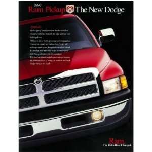  1997 DODGE RAM PICKUP TRUCK Sales Brochure Literature 