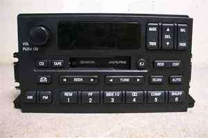 99 00 01 02 Continental Cassette Player Radio OEM LKQ  