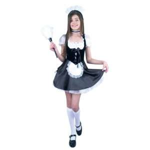  Charades Promo CH00596 M French Maid Child Costume Size 