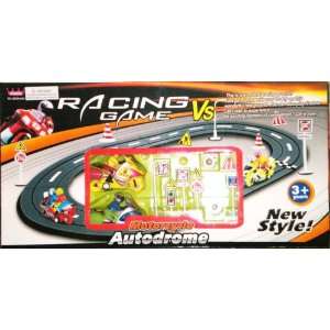  24pc Racing Motorcycles Track Set for kids Toys & Games