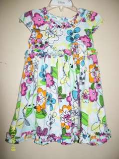 Marmellata Toddler Girls Floral Spring Summer Dress 3T  