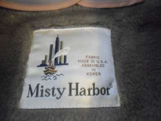 Misty Harbor 8 Petite Beige Lined Trench Coat  