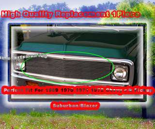 1969 1970 1971 1972 chevy c k pickup suburban blazer billet grille 