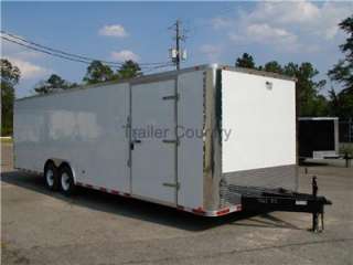 NEW 2012 Elite Series 8.5X28 Enclosed Cargo Carhauler Trailer