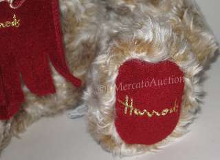   Knightsbridge Plush Tan XMAS Holiday Teddy Bear Doll Red Hat Scarf 10