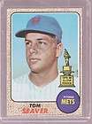 1968 topps TOM SEAVER 45 2ND YEAR CARD  