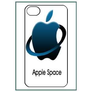  Apple Logo Funny Style Pattern iPhone 4 iPhone4 Black 