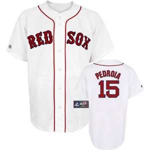  Boston Red Sox Dustin Pedroia Youth Home Replica Baseball 