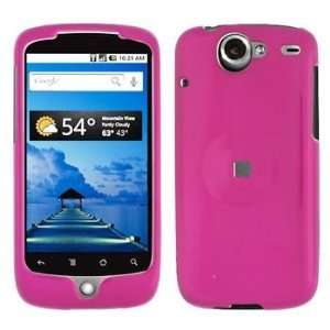  HTC Nexus One PDA Cell Phone Solid Hot Pink Protective 