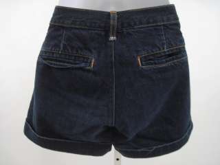 BRAND Dark Blue Denim Hemmed Jeans Shorts Sz 27  