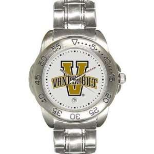 Vanderbilt Commodores Mens Sport Game Day Steel Watch  