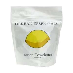  Herban Essentials Essential Oil Towlettes   Lemon Beauty