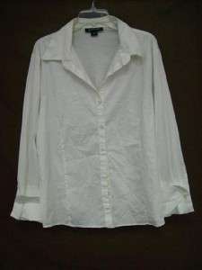 LOT of 12 Womens Nice Button Up Shirts Size 3XL 22/24 LANE BRYANT And 