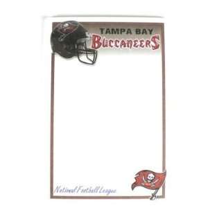  Tampa Bay Buccaneers 5x8 Notepad   50 Sheets Office 