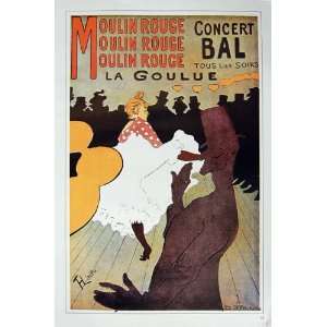    c1977 POSTER BERGERE PARIS MUSIC HALL MOULIN ROUGE