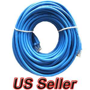 200 FT CAT6 RJ45 Ethernet Network LAN Patch Cable Blue Cord Feet CAT 