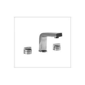 Aqua Brass Hey Joe 5 1/4 Widespread Lavatory Faucet w/ Knob Handles 