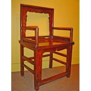  F23325 Antique Low Back Chinese Chair, circa 1880, China 