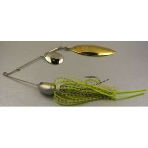 Hildebrandt Tin Roller 1 oz Alewife Combo Fishing Spinner Bait  