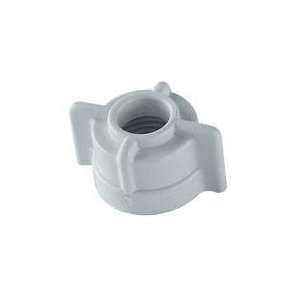  Waxman 7336600N Easi Fit Faucet Supply Tube Nut, White 