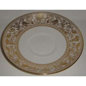  Wedgwood Florentine Gold W4219 Saucer (For Cup 