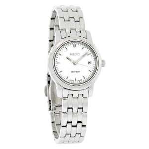 Mido Ladies Madison White Dial Swiss Quartz Watch  