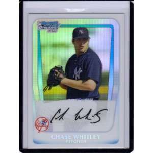  2011 Bowman Chrome CHASE WHITLEY Rc Refractor /500 Sports 