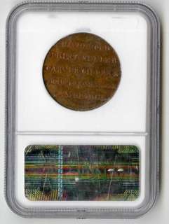 GB D&H 19B 1/2P Cambridge Token 1790 NGC MS63 BN  