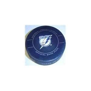   Lightning NHL Hockey Official Game Puck 2009 2010