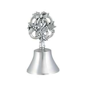  Woodbury Pewter Bell   5 Golden Rings   4.25 in.