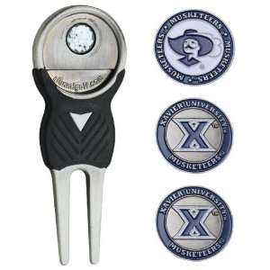  NCAA Xavier Musketeers Divot Tool and Ball Marker Set 