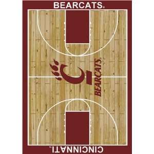  Cincinnati Bearcats NCAA Homecourt Area Rug by Milliken 3 