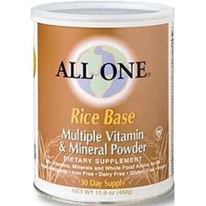  Nutrient Powder Milk Free Rice Base 2.2 Lbs   All One 