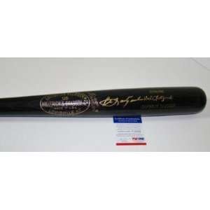  Carl Yastrzemski Autographed Bat   Louisville Slugger Game 