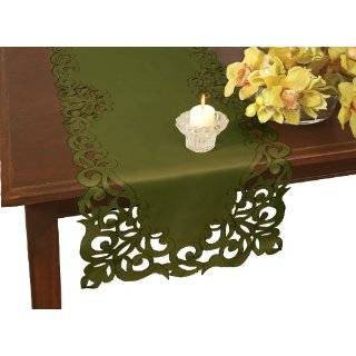 Homewear Cutwork and Embroidery Imperial Scroll 14 Inch by 72 Inch 