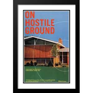On Hostile Ground 32x45 Framed and Double Matted Movie Poster   Style 