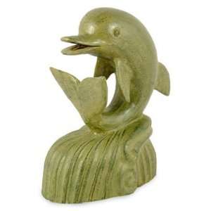  Playful Dolphin, statuette