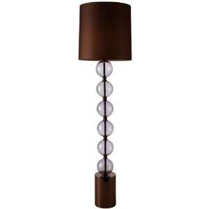  Miramar Floor Lamp * Chocolate Nickel