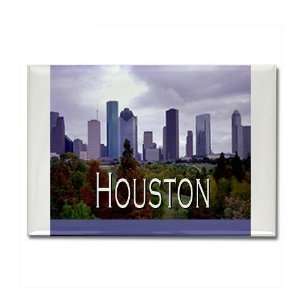  Houston 2 Texas Rectangle Magnet by  Kitchen 